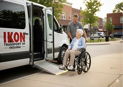 Comfort-540x385px-1.jpg Helping elderly women into truck